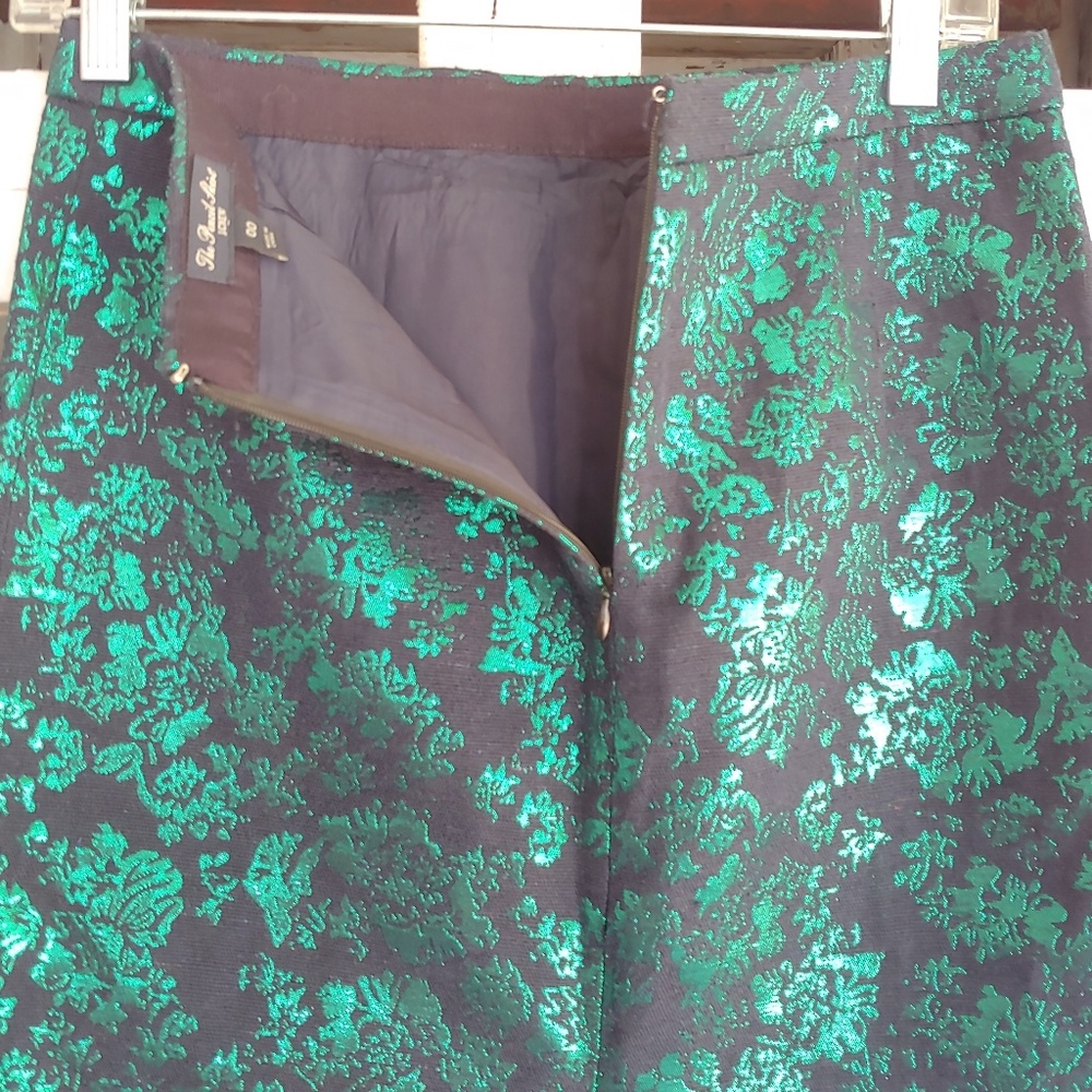 J.Crew. The pencil skirt with a split in the back. - Picture 3 of 6